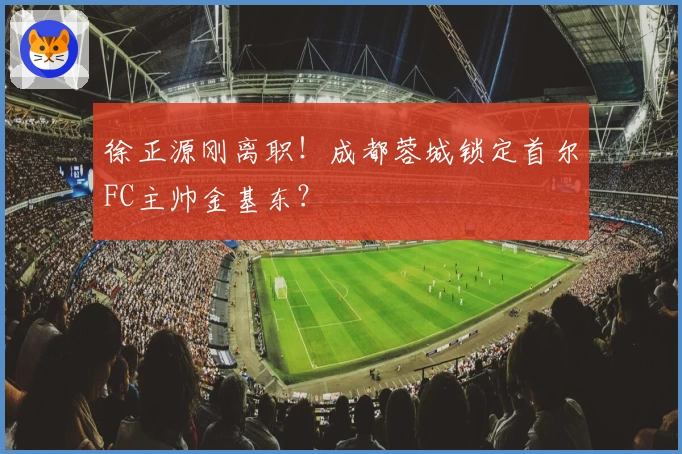 徐正源刚离职!成都蓉城锁定首尔FC主帅金基东?